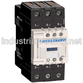SCHNEIDER ELECTRIC GV2-P06 3 PH ¾ HP STARTER W/ LC1D09 25 A 7½ HP CONTACTOR 